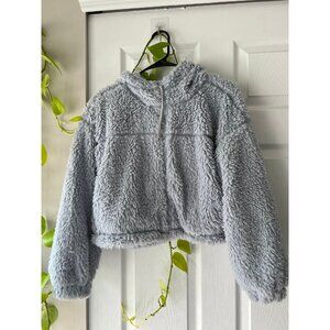 BDG Urban Outfitters Cropped Fuzzy Hoodie